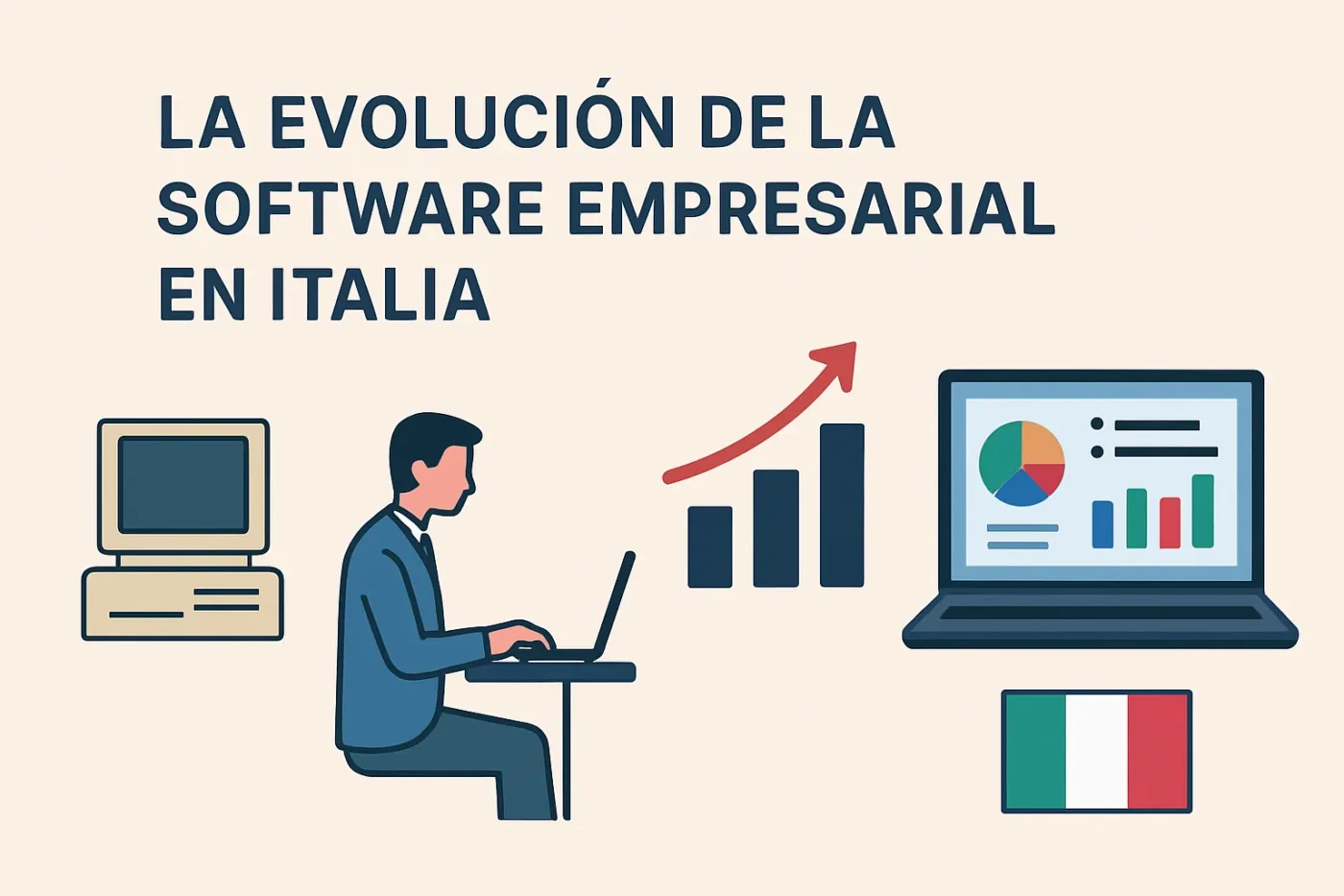 La-evolucion-de-la-software-empresarial-en-Italia - Europa Love 24h La evolución de la software empresarial en Italia