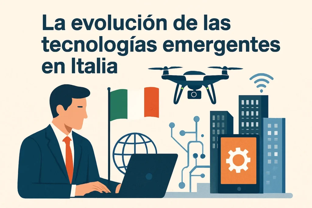La evolución de la tecnologías emergentes en Italia