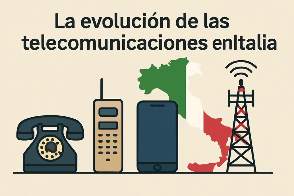 La evolución de la telecomunicaciones en Italia