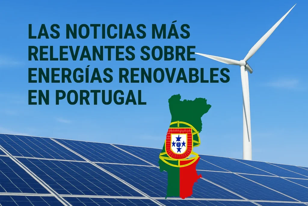 Las noticias más relevantes sobre energías renovables en Portugal