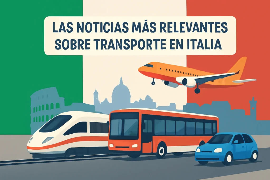 Las noticias más relevantes sobre transporte en Italia