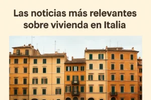 Las noticias más relevantes sobre vivienda en Italia