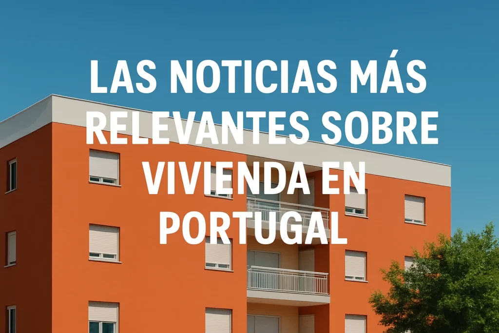 Las noticias más relevantes sobre vivienda en Portugal