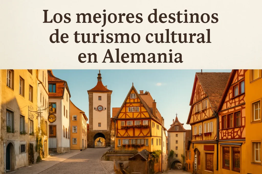 Los mejores destinos de turismo cultural en Alemania