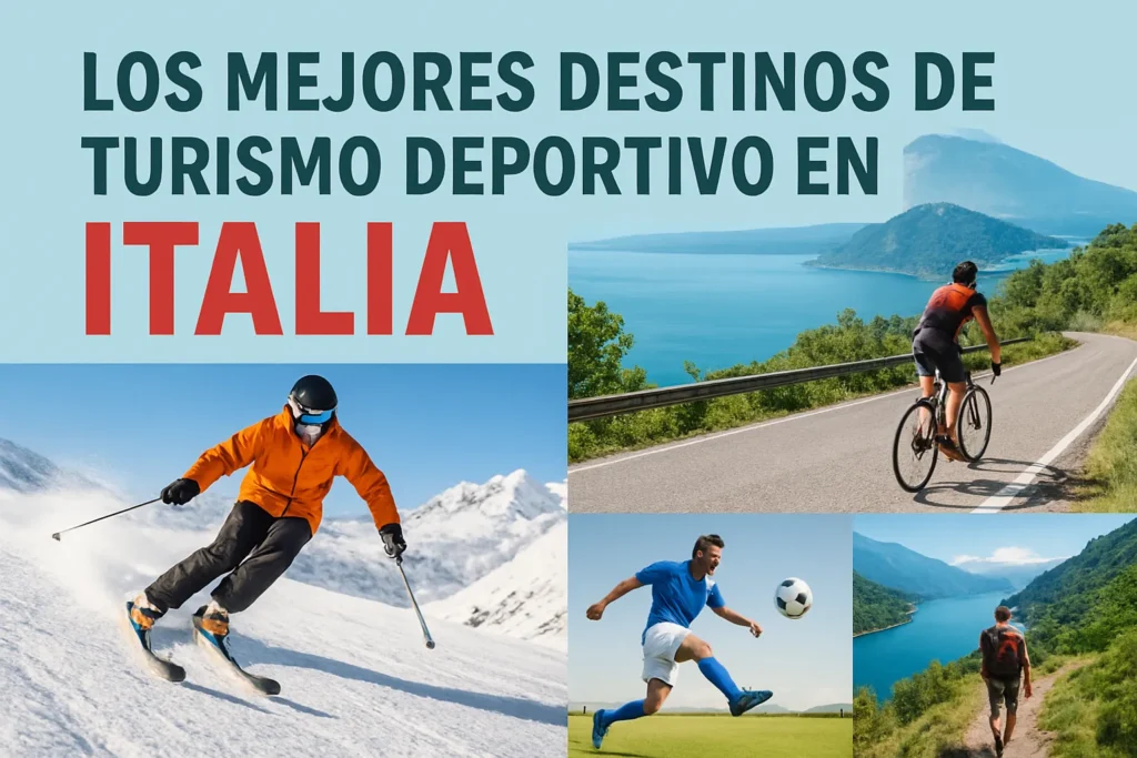 Los mejores destinos de turismo deportivo en Italia