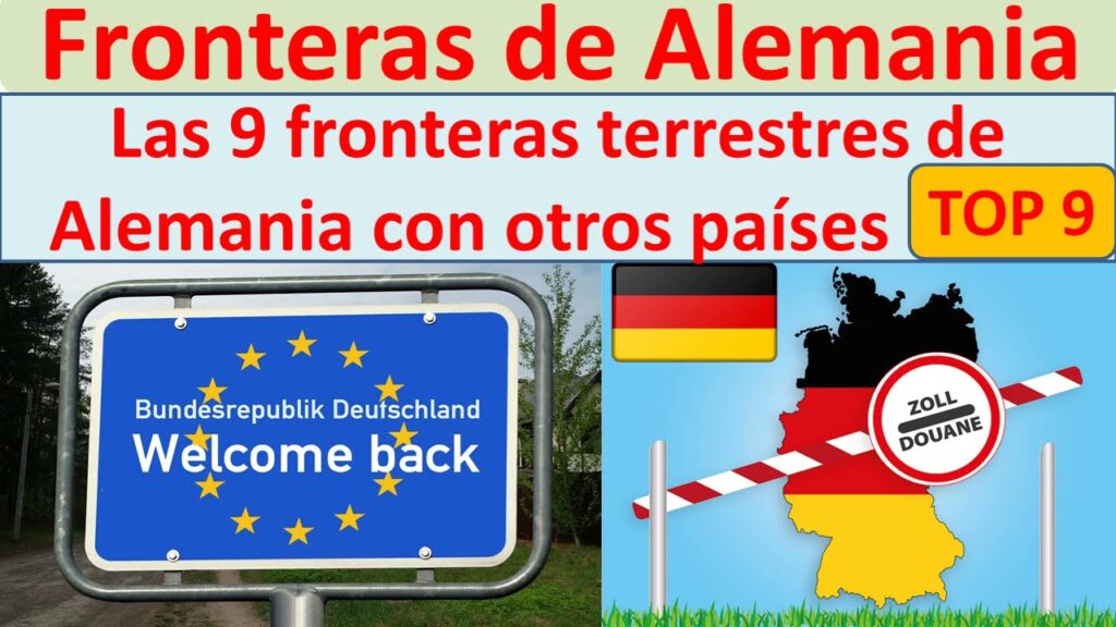 Cómo influye la fronteras en Alemania