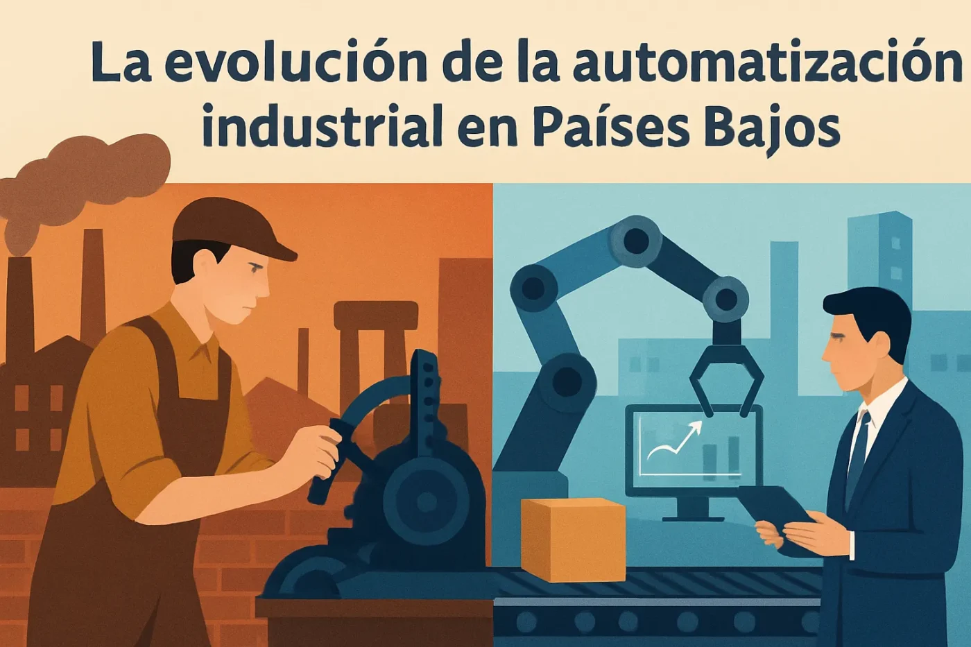 La-evolucion-de-la-automatizacion-industrial-en-Paises-Bajos - Europa Love 24h La evolución de la automatización industrial en Países Bajos