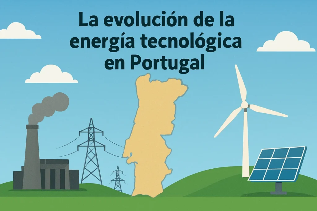 La evolución de la energía tecnológica en Portugal
