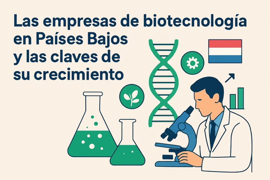 Las empresas de biotecnología en Países Bajos y las claves de su crecimiento