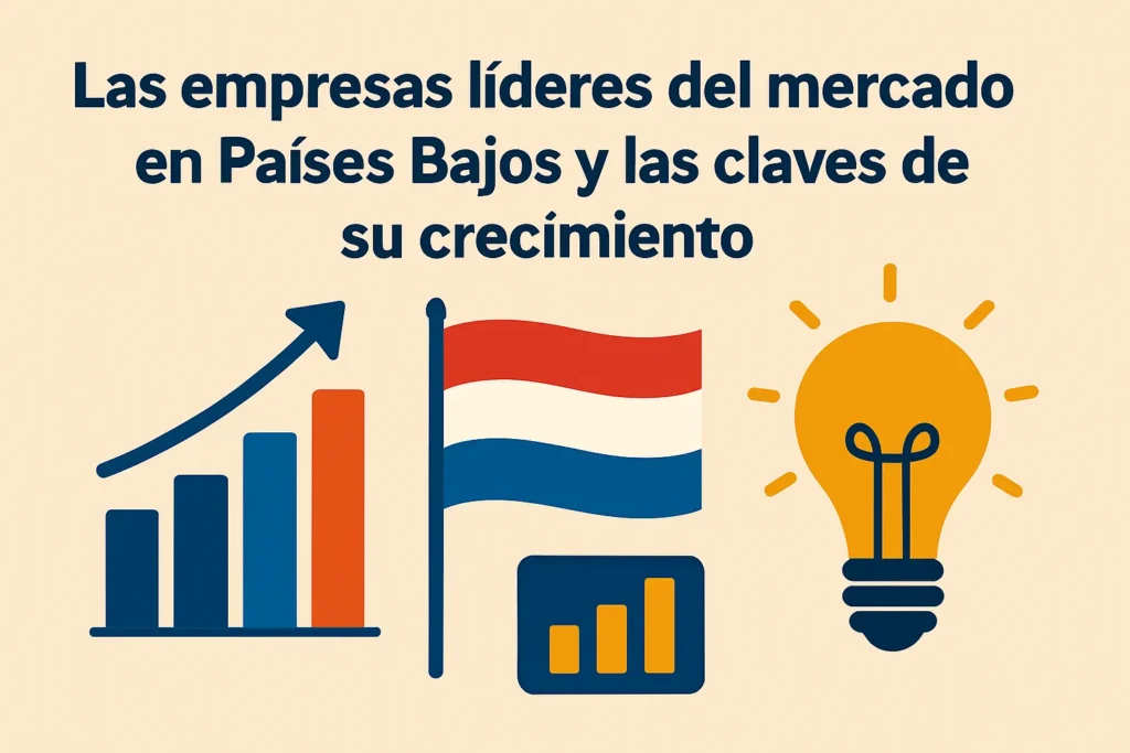 Las empresas líderes del mercado en Países Bajos y las claves de su crecimiento