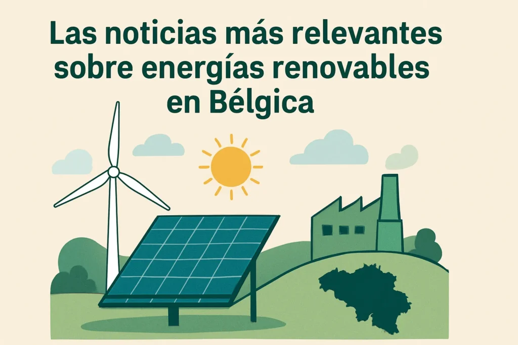 Las noticias más relevantes sobre energías renovables en Bélgica